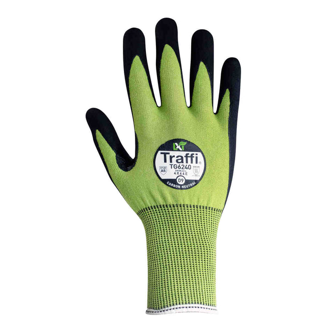 Traffi Microdex Nitrile LXT Cut Level E Safety Glove - Lapwing UK - Hand Protection - Lapwing UK