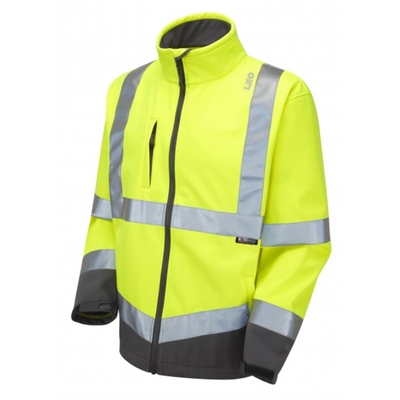 Softshell Jacket - Yellow - Azured - General Hi Vis - Lapwing UK