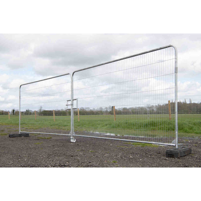 Metal Mesh Vehicle Gate Fencing - POA - Lapwing UK - Traffic Management - Lapwing UK