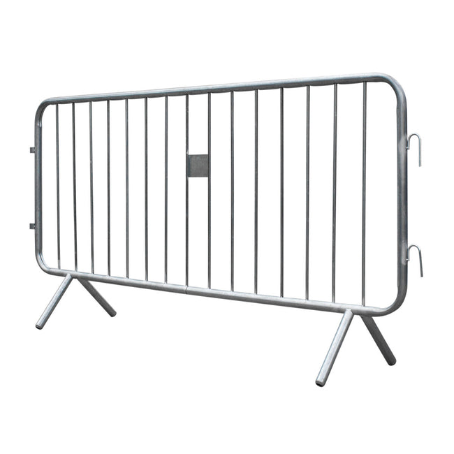 Metal Crowd Control Barrier - Fixed Leg 2.3M in Various Colours - POA - LapwingUK - Traffic Management - Lapwing UK