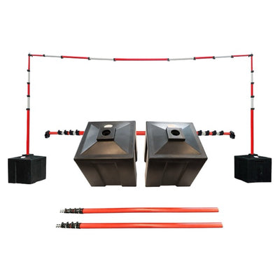 Overhead Goalpost Kit With Water Filled Bases & Crossbar - Orbit - Setting Out Tools - Lapwing UK