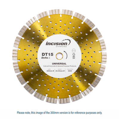 Incision I Delta Diamond Blade I 350/20 I Concrete Products - LapwingUK - Diamond Tools - Lapwing UK