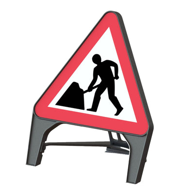 Plastic Road Sign - Men At Work - Orbit - Temporary Road Signs - Lapwing UK