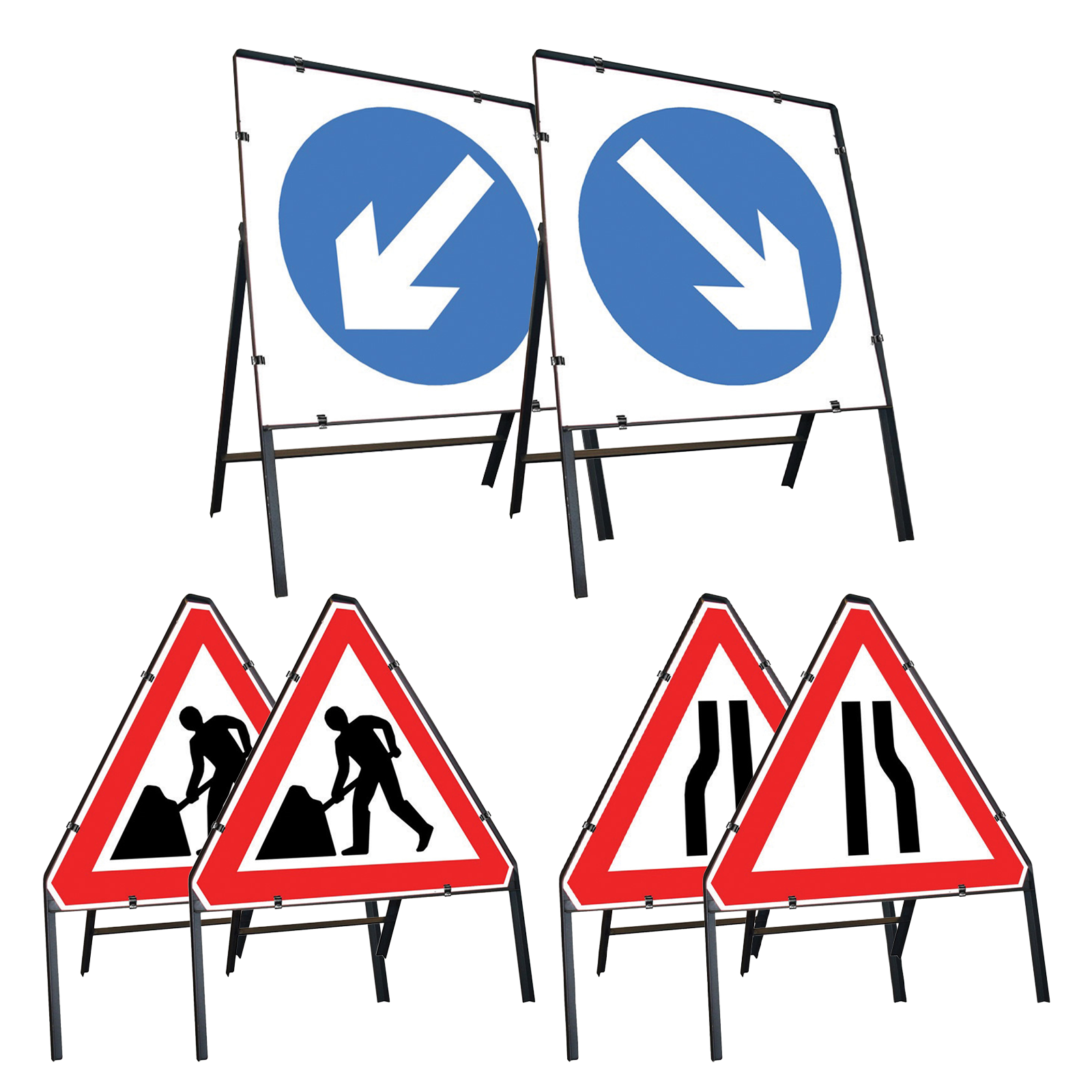 Metal Road Signs Chapter 8 Bundle Set – Lapwing UK